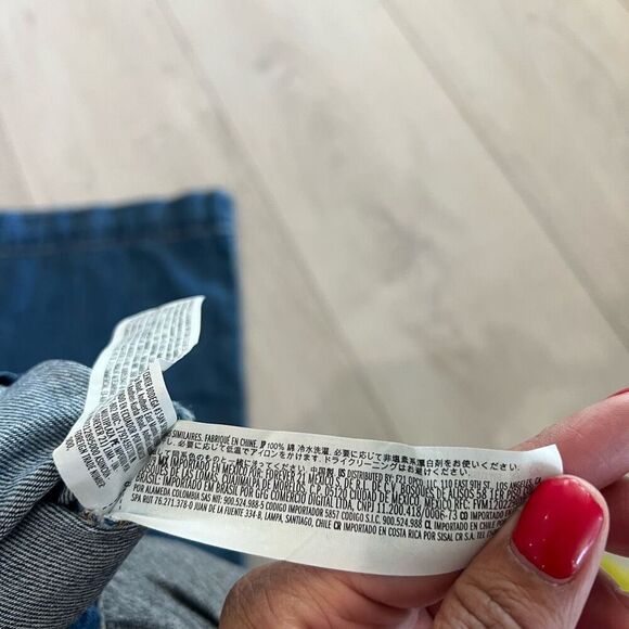 Forever 21 women low rise wide leg jeans size 30 - Picture 10 of 10